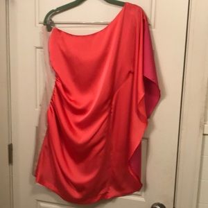 Karlie cute mini one shoulder dress size large